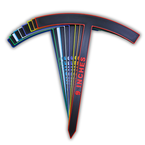 Tabletop 6 und 9 Zoll Deepstrike Messstäbe